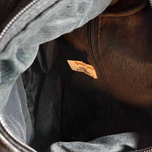 Black Leather Shoulder bag - Picture 9 of 11